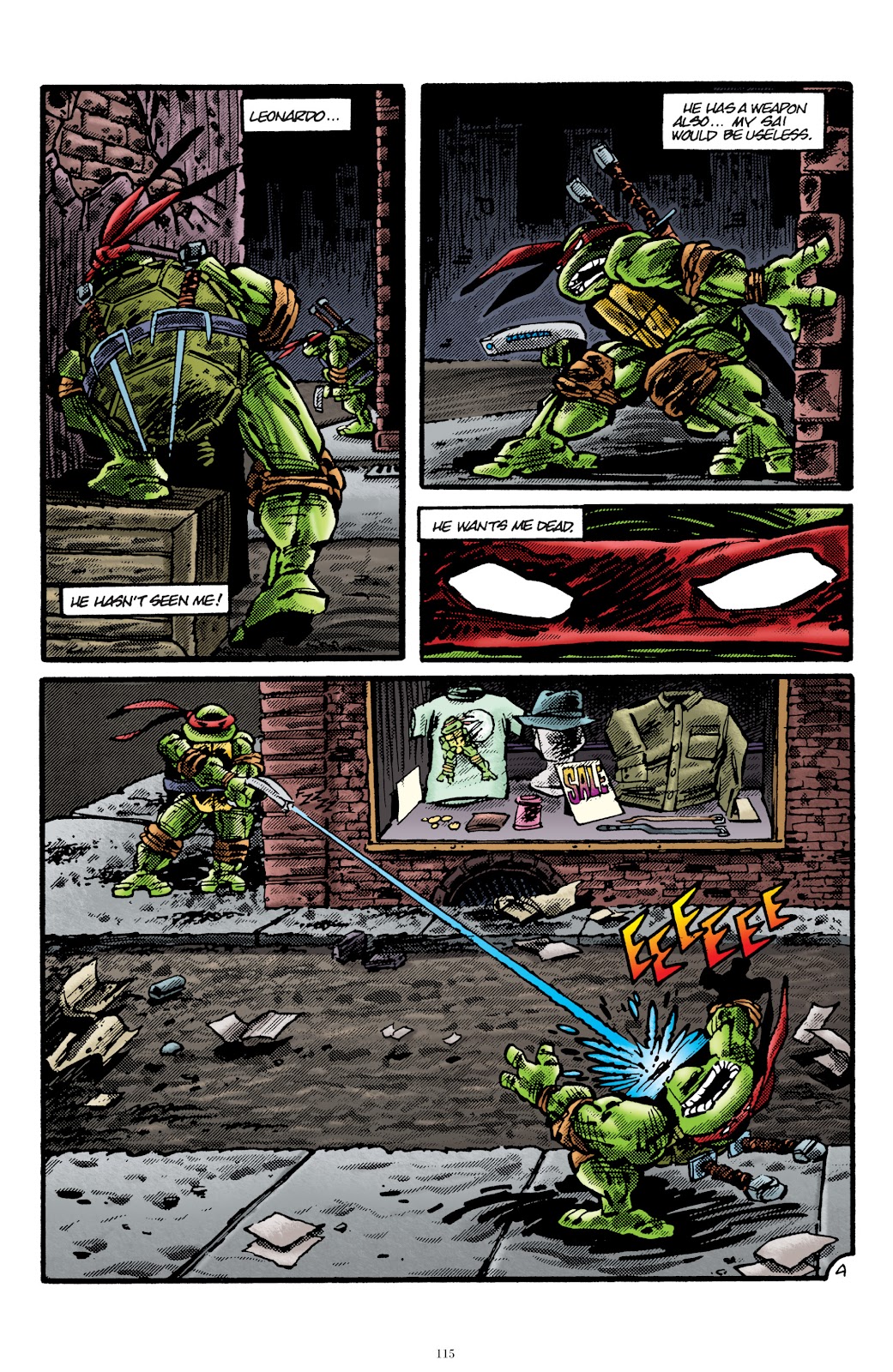 Teenage Mutant Ninja Turtles Classics issue Vol. 7 - Page 110