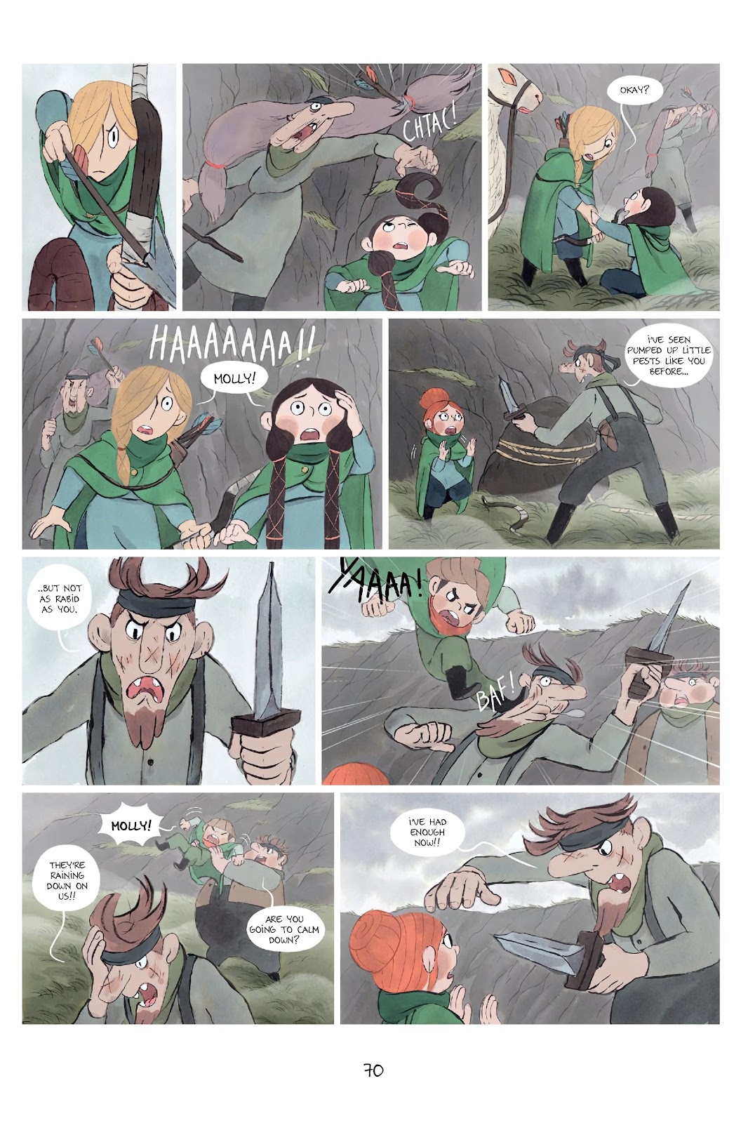 Shepherdess Warriors issue TPB - Page 71