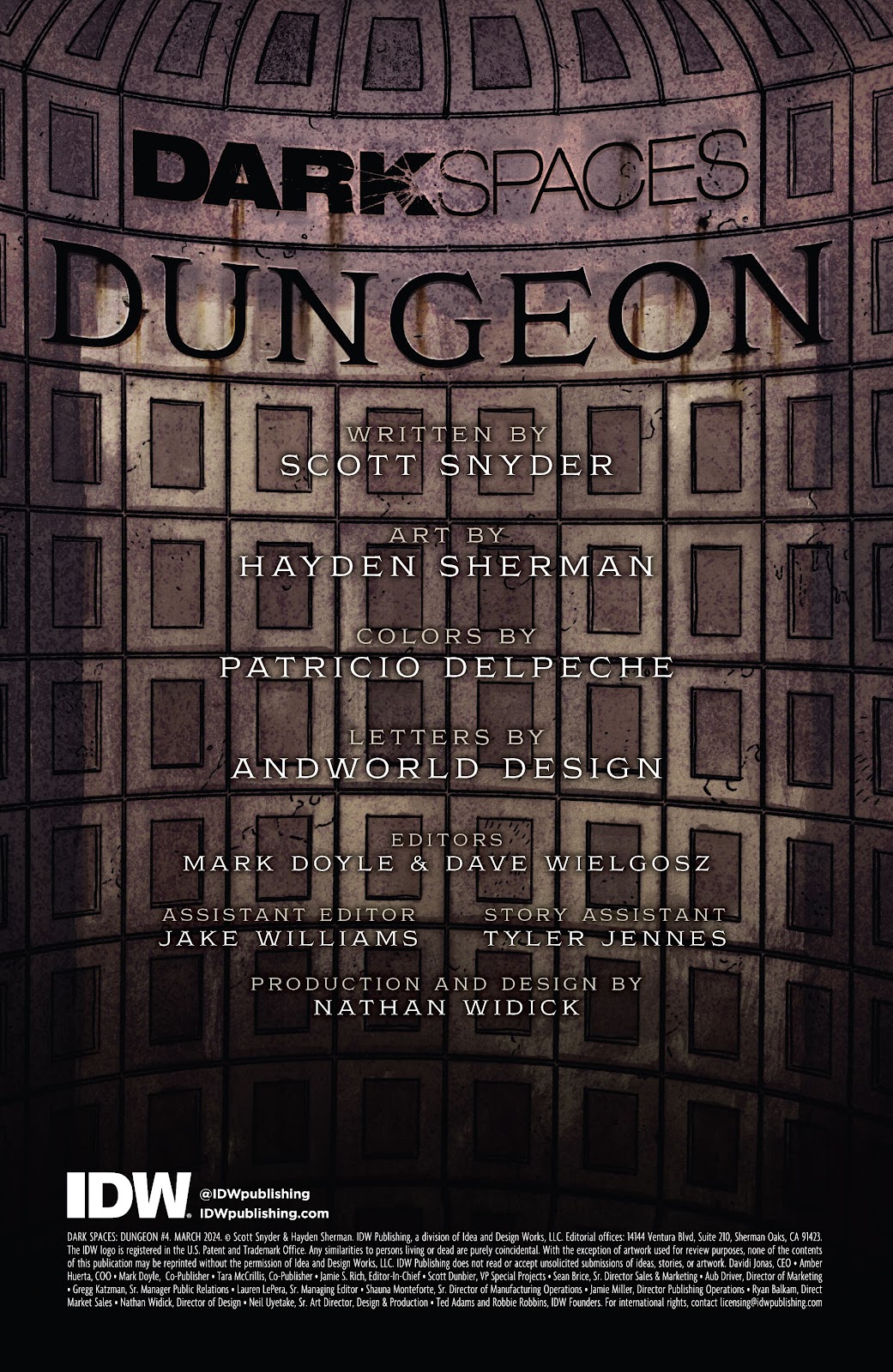 Dark Spaces: Dungeon issue 4 - Page 2