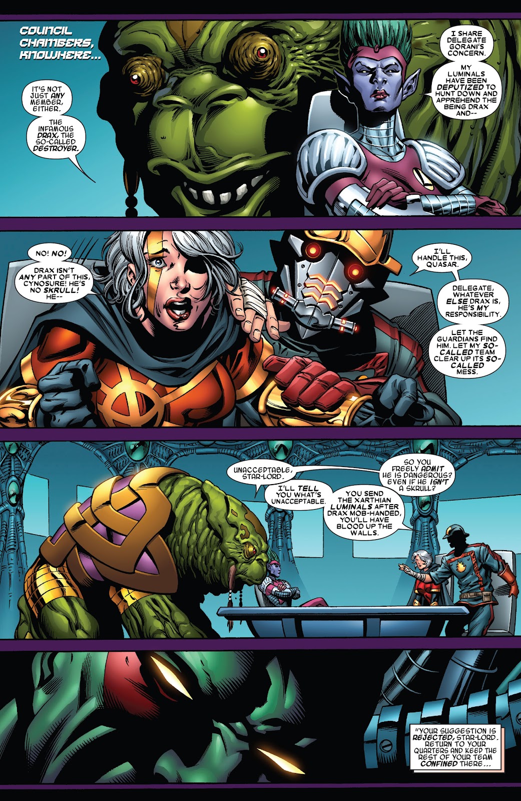 Guardians of the Galaxy Modern Era Epic Collection issue Somebodys Got To Do It (Part 1) - Page 193