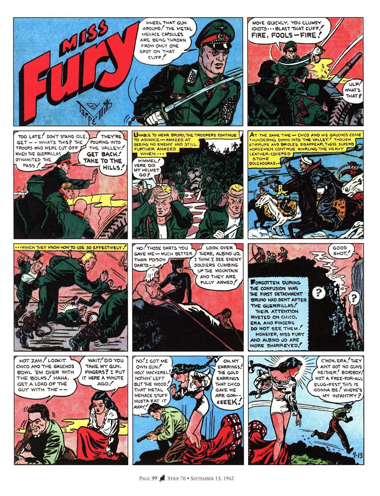 Miss Fury: Sensational Sundays 1941-1944 issue TPB - Page 107