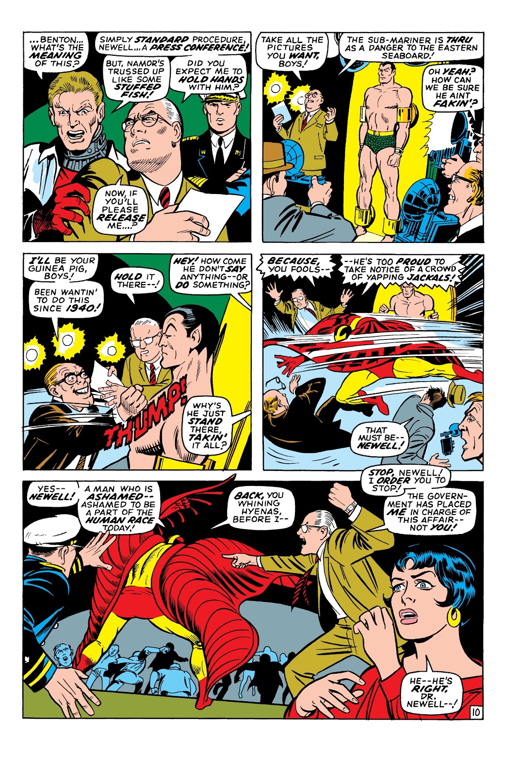 Namor, The Sub-Mariner Epic Collection: Enter The Sub-Mariner issue Who Strikes For Atlantis (Part 2) - Page 95