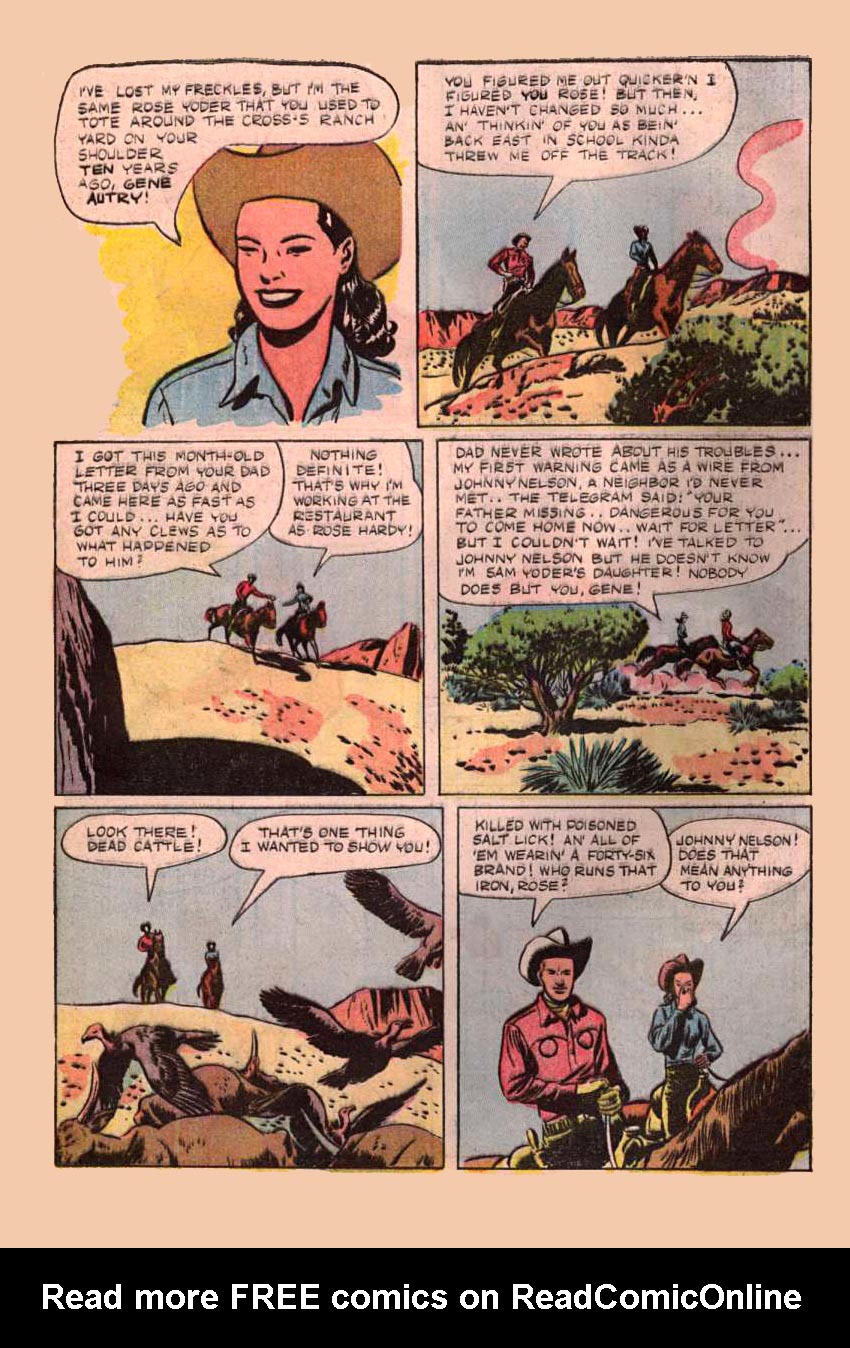Gene Autry Comics (1946) issue 14 - Page 8