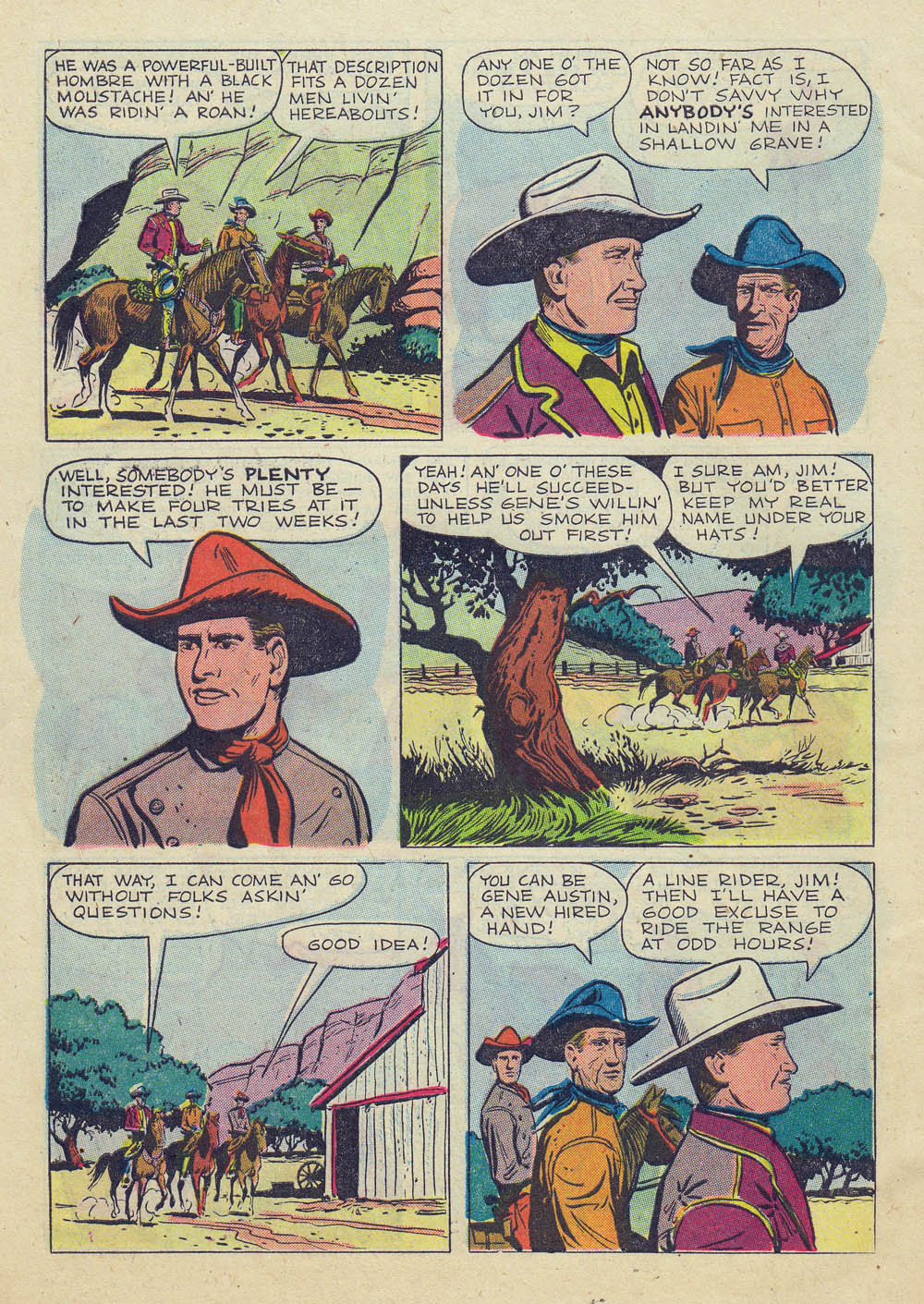 Gene Autry Comics (1946) issue 39 - Page 6