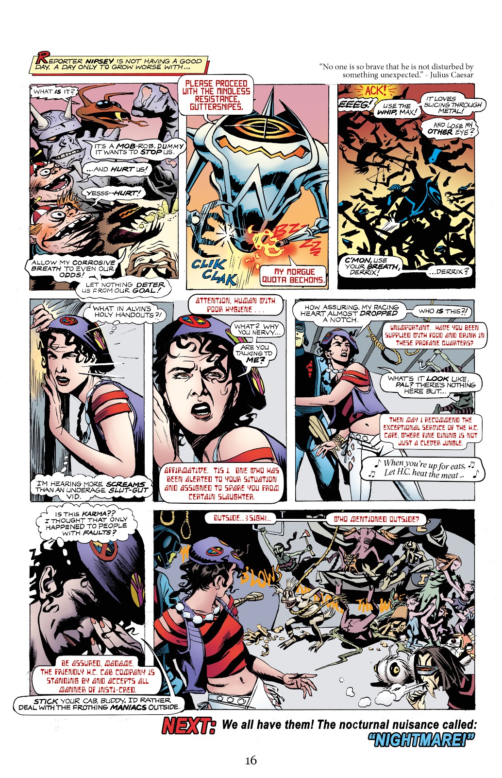 Nexus Newspaper Strips Vol 2: The Battle For Thuneworld issue 1 - Page 18