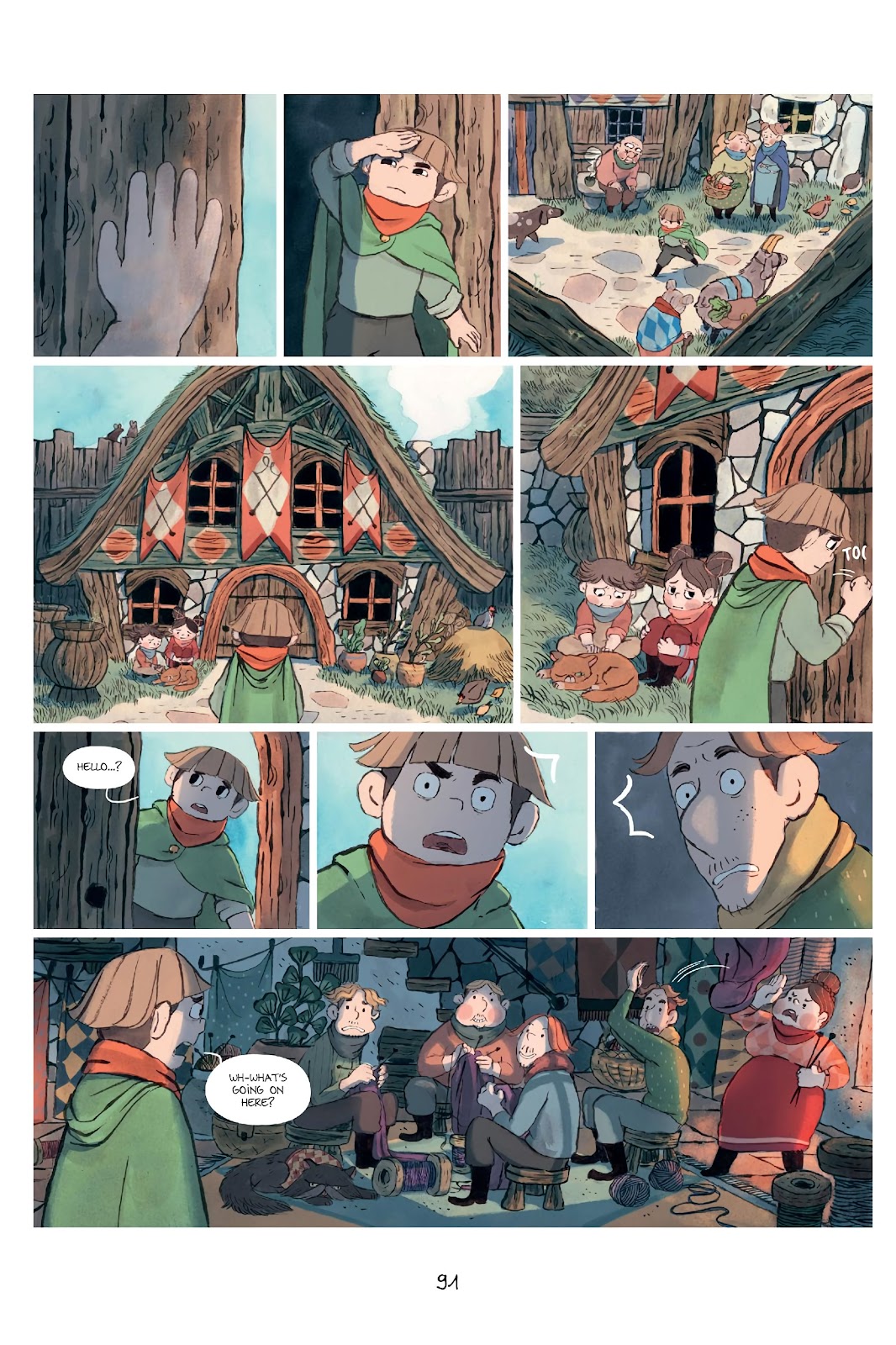 Shepherdess Warriors issue TPB - Page 92