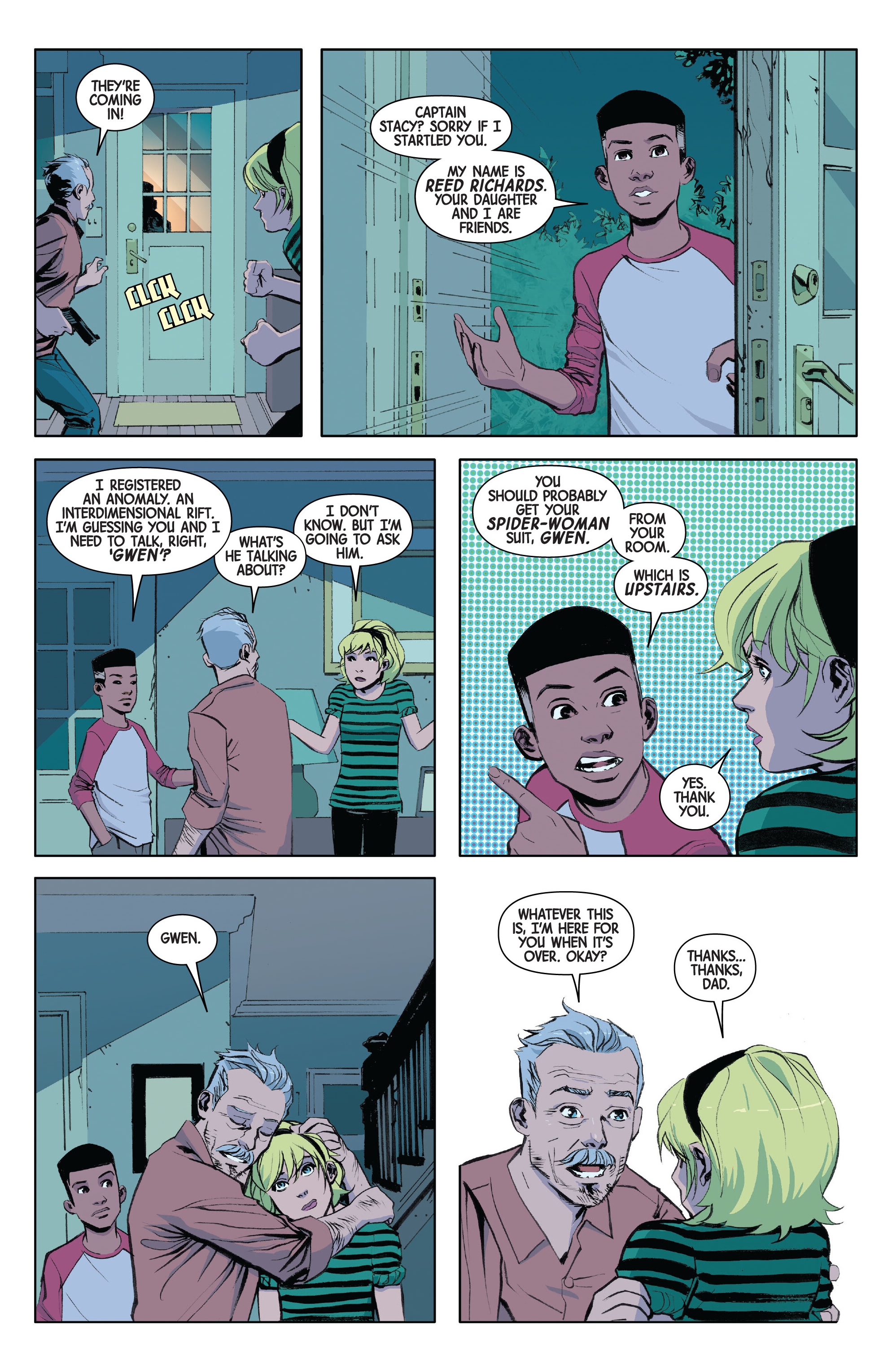 Spider-Gwen: Ghost-Spider - Edge of Spider-Verse (Modern Era Epic Collection) chapter 1 page 45