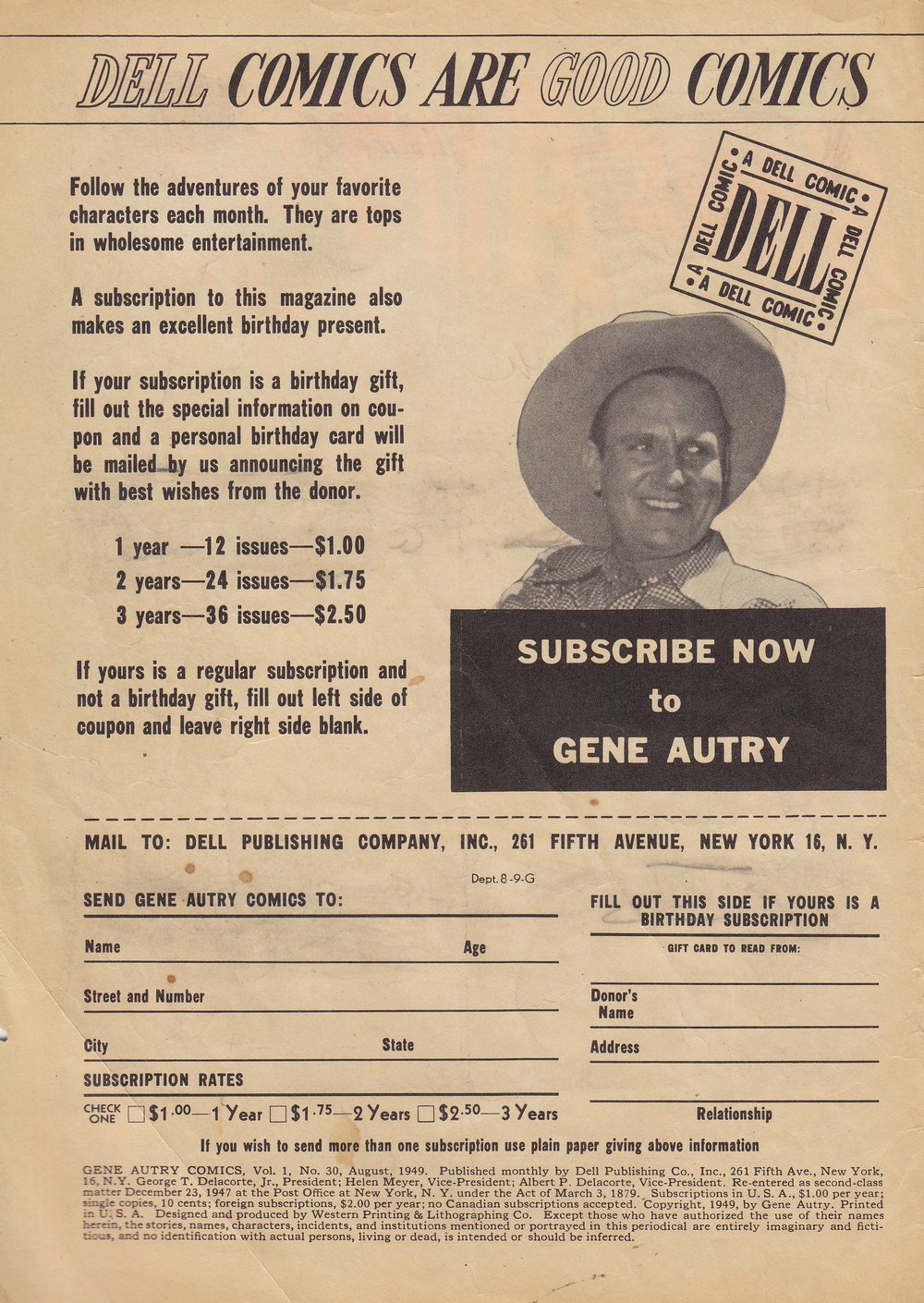 Gene Autry Comics (1946) issue 30 - Page 2