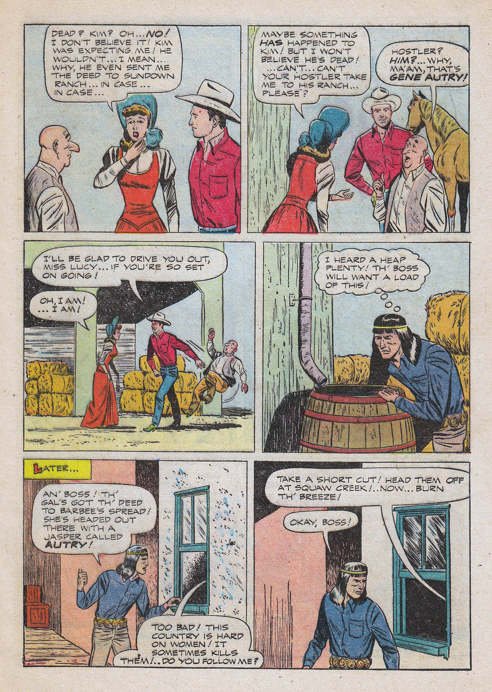Gene Autry Comics (1946) issue 67 - Page 9