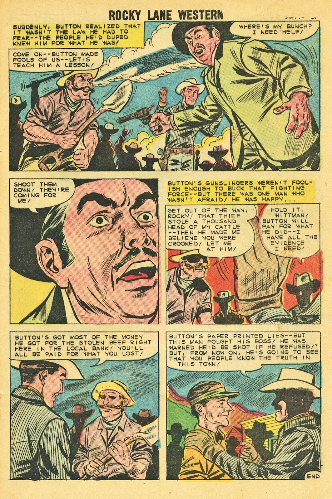 Rocky Lane Western (1954) issue 87 - Page 33