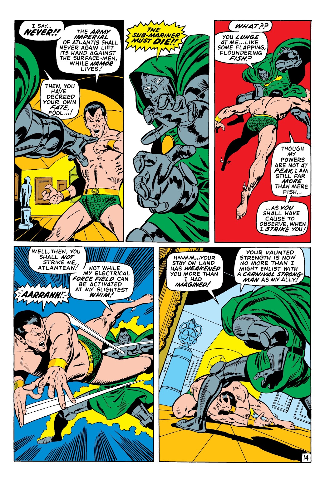 Namor, The Sub-Mariner Epic Collection: Enter The Sub-Mariner issue Who Strikes For Atlantis (Part 2) - Page 120