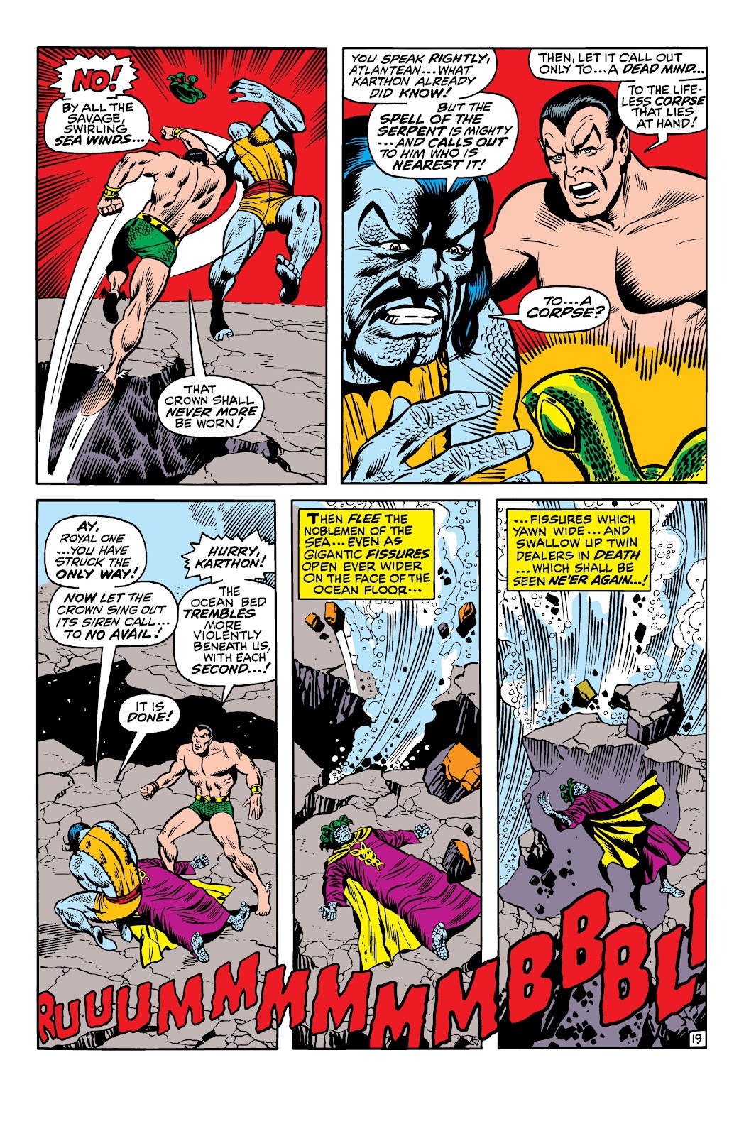 Namor, The Sub-Mariner Epic Collection: Enter The Sub-Mariner issue Who Strikes For Atlantis (Part 1) - Page 213