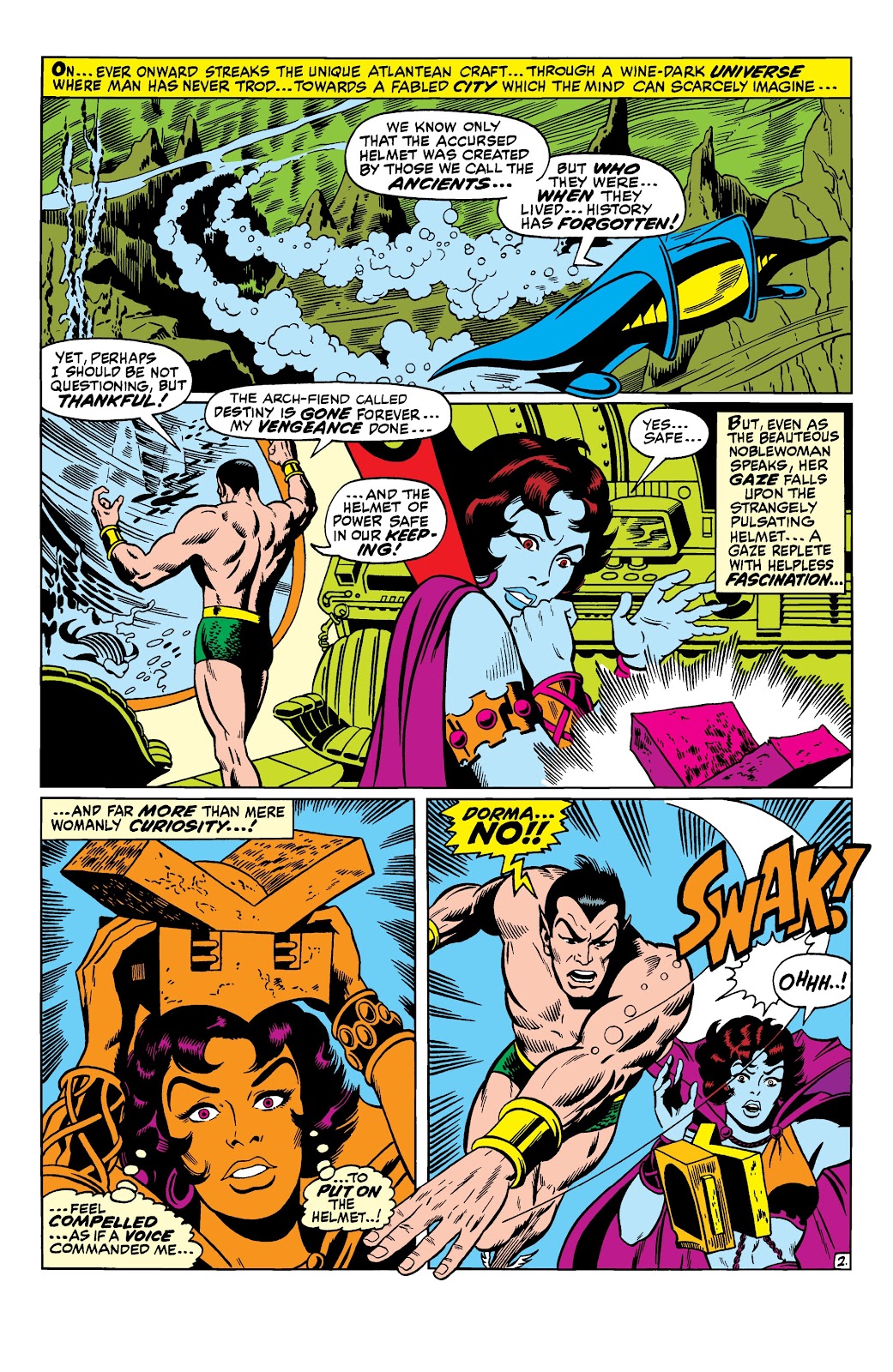 Namor, The Sub-Mariner Epic Collection: Enter The Sub-Mariner issue Who Strikes For Atlantis (Part 1) - Page 112
