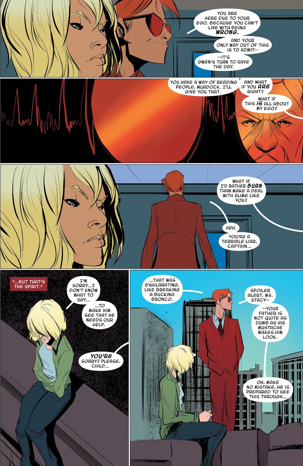 Spider-Gwen: Ghost-Spider Modern Era Epic Collection: Edge of Spider-Verse issue Weapon of Choice (Part 1) - Page 175