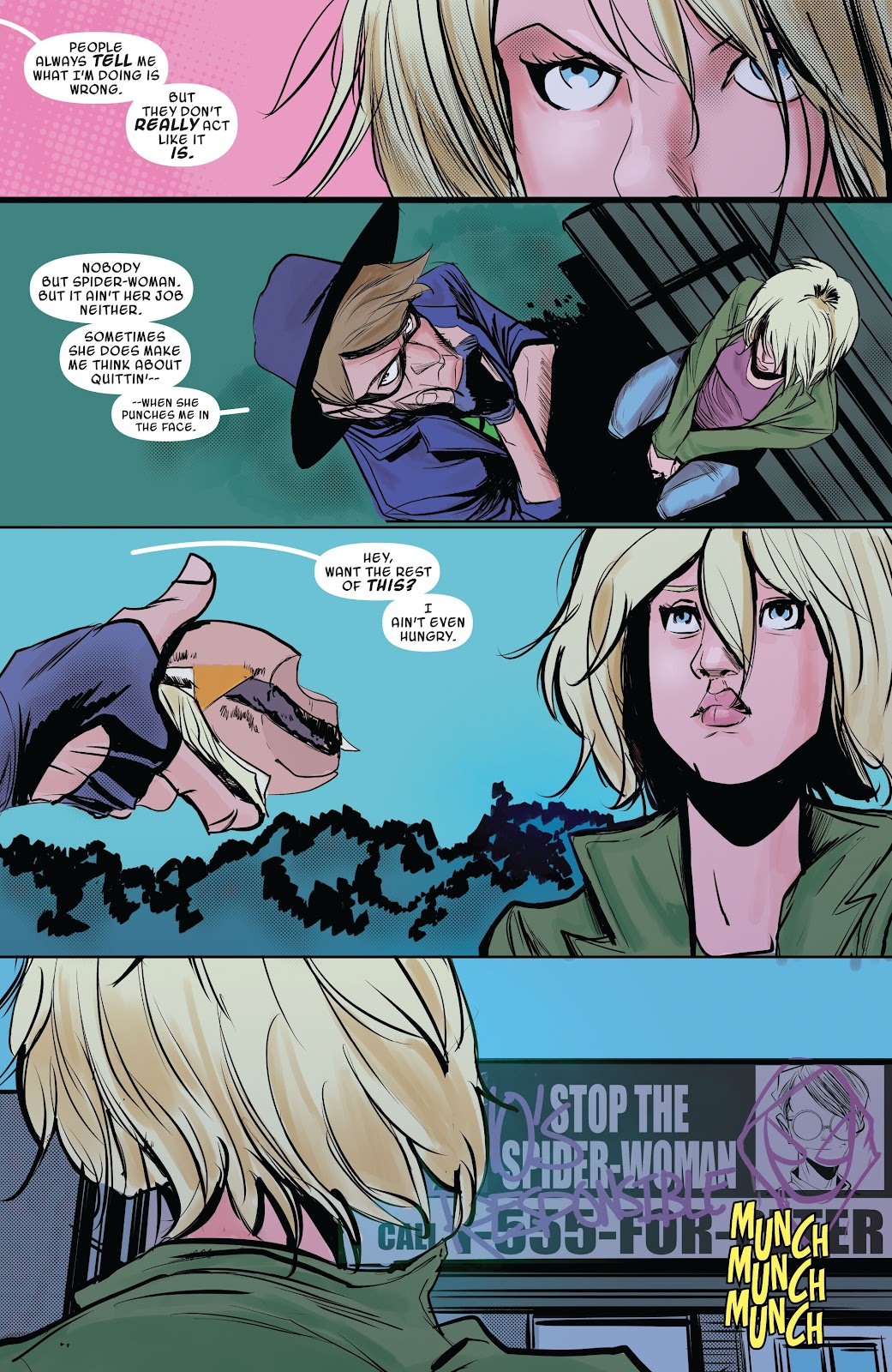 Spider-Gwen: Ghost-Spider Modern Era Epic Collection: Edge of Spider-Verse issue Weapon of Choice (Part 1) - Page 125