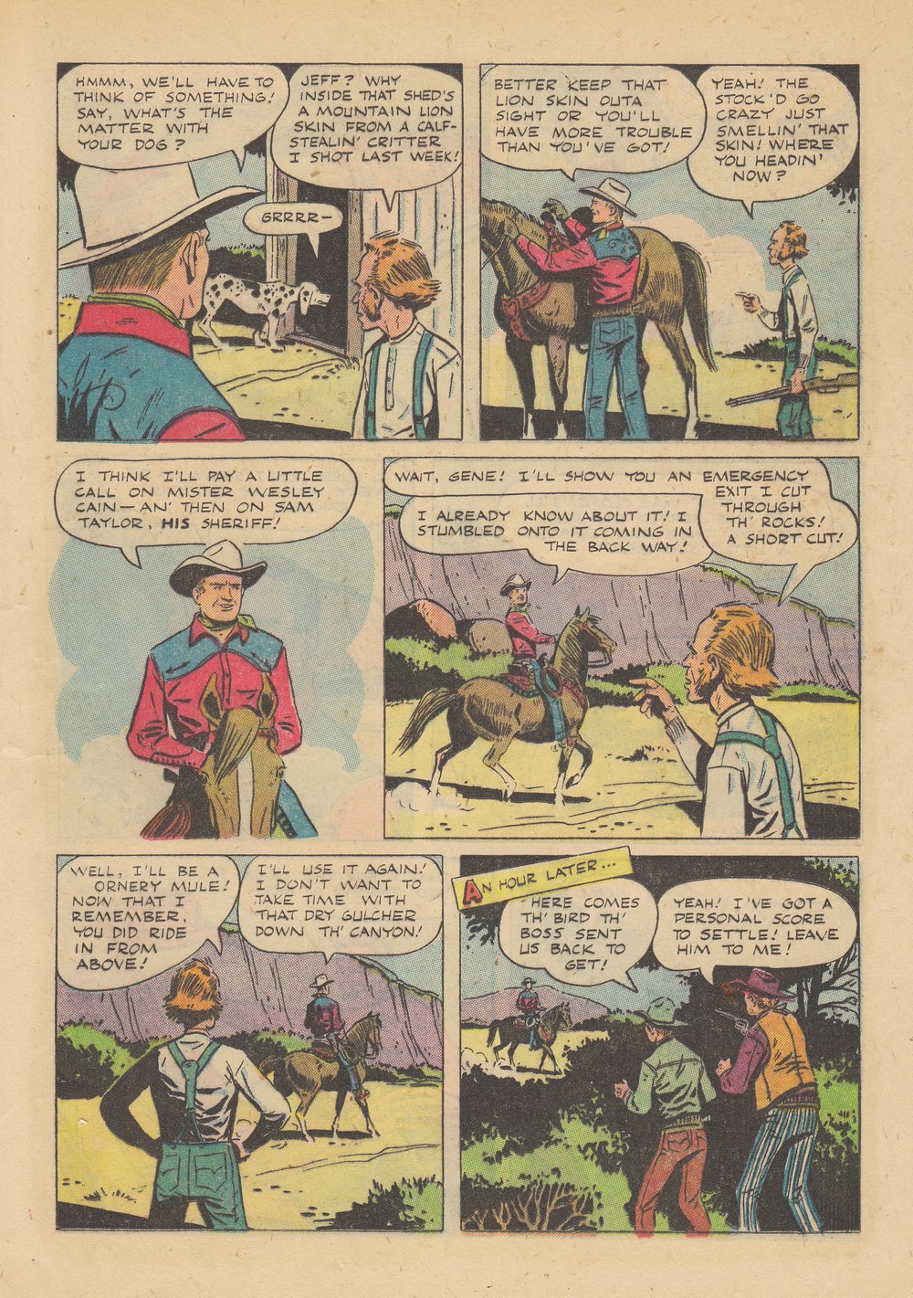 Gene Autry Comics (1946) issue 50 - Page 9
