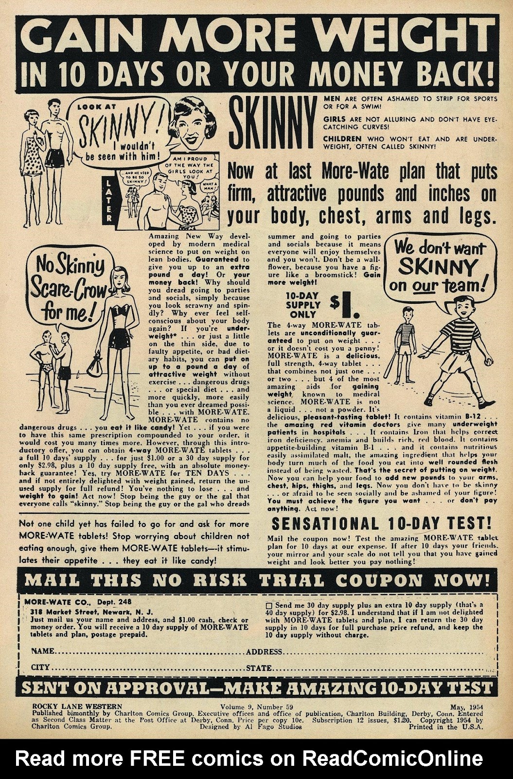 Rocky Lane Western (1954) issue 59 - Page 2