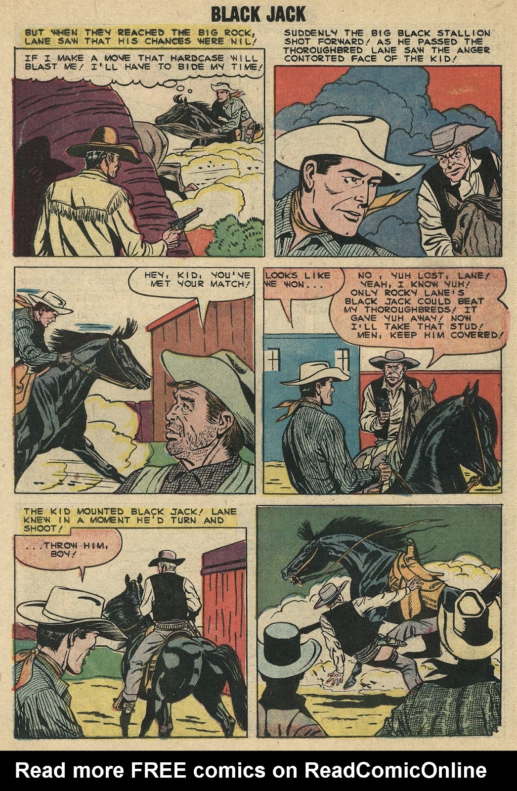 Rocky Lane's Black Jack issue 29 - Page 18