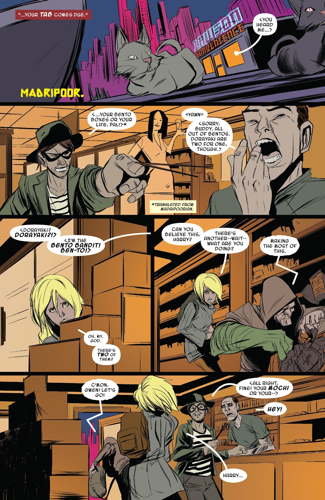 Spider-Gwen: Ghost-Spider Modern Era Epic Collection: Edge of Spider-Verse issue Weapon of Choice (Part 2) - Page 105