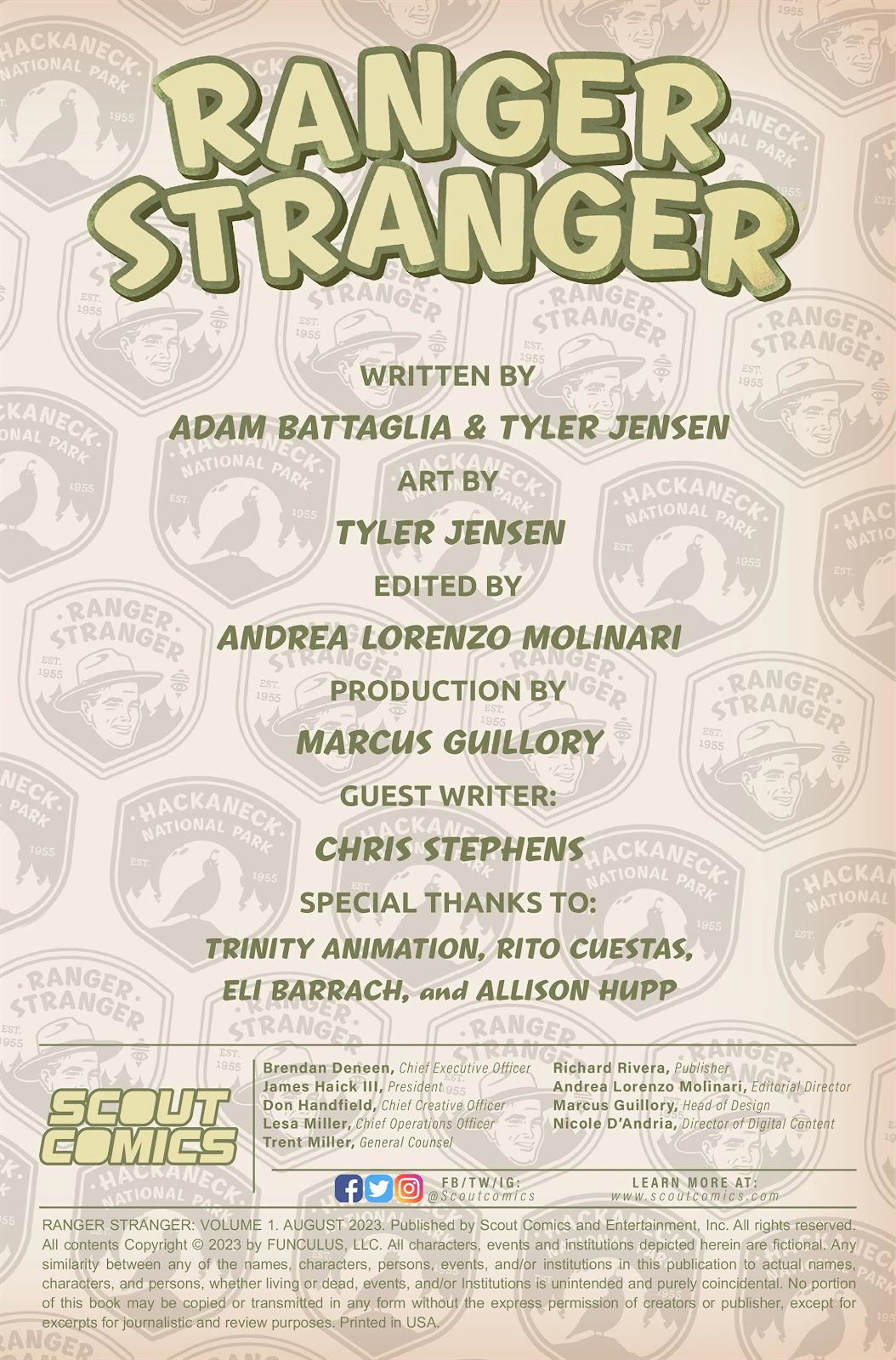 Ranger Stranger issue TPB - Page 2
