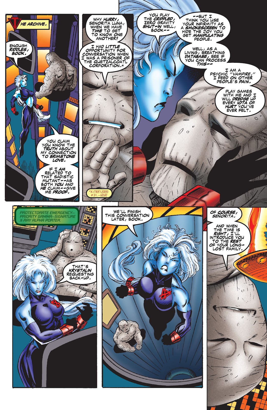 X-Men 2099 Omnibus issue TPB (Part 4) - Page 85