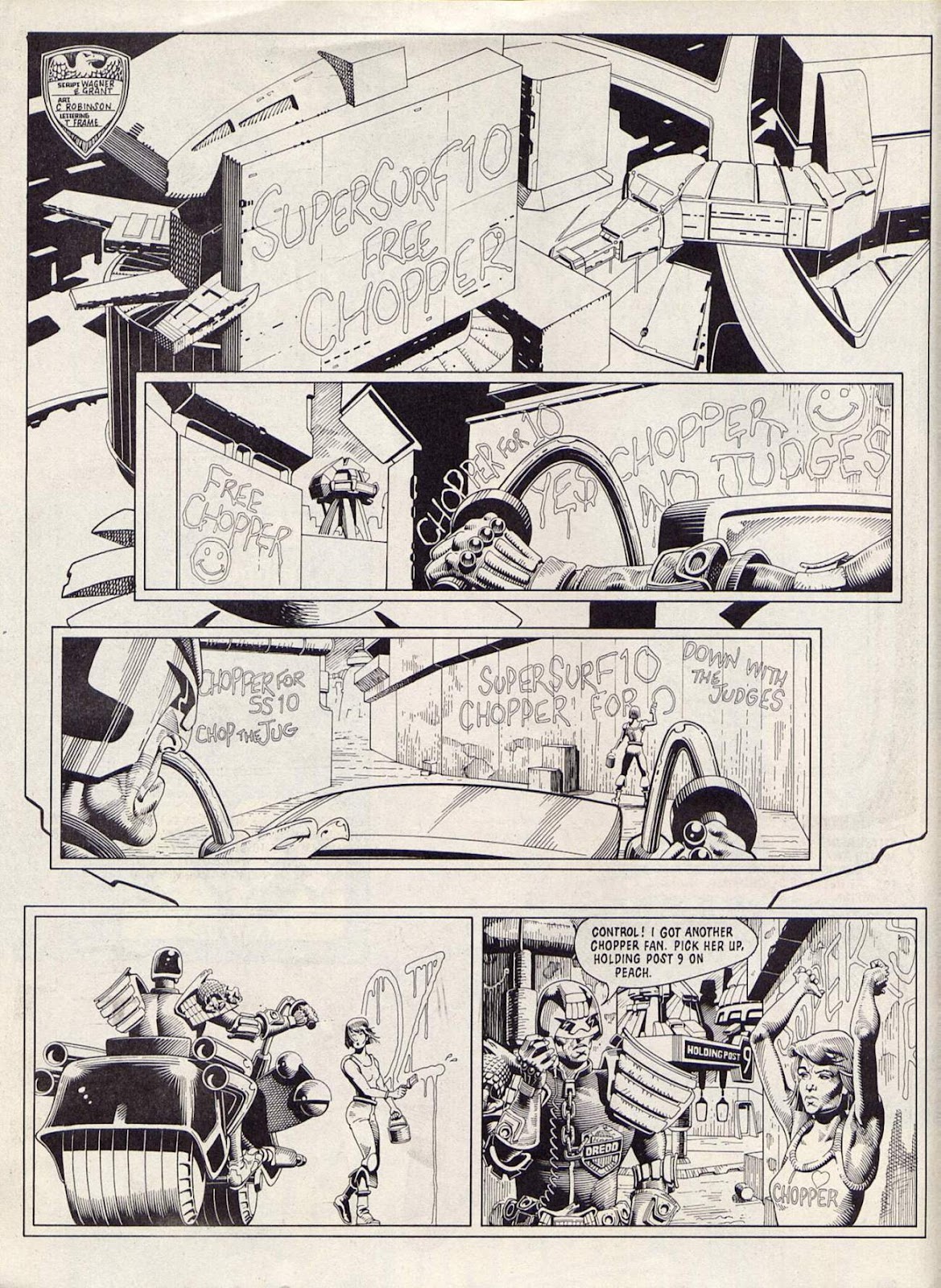 Judge Dredd: The Complete Judge Dredd in Oz issue TPB - Page 3