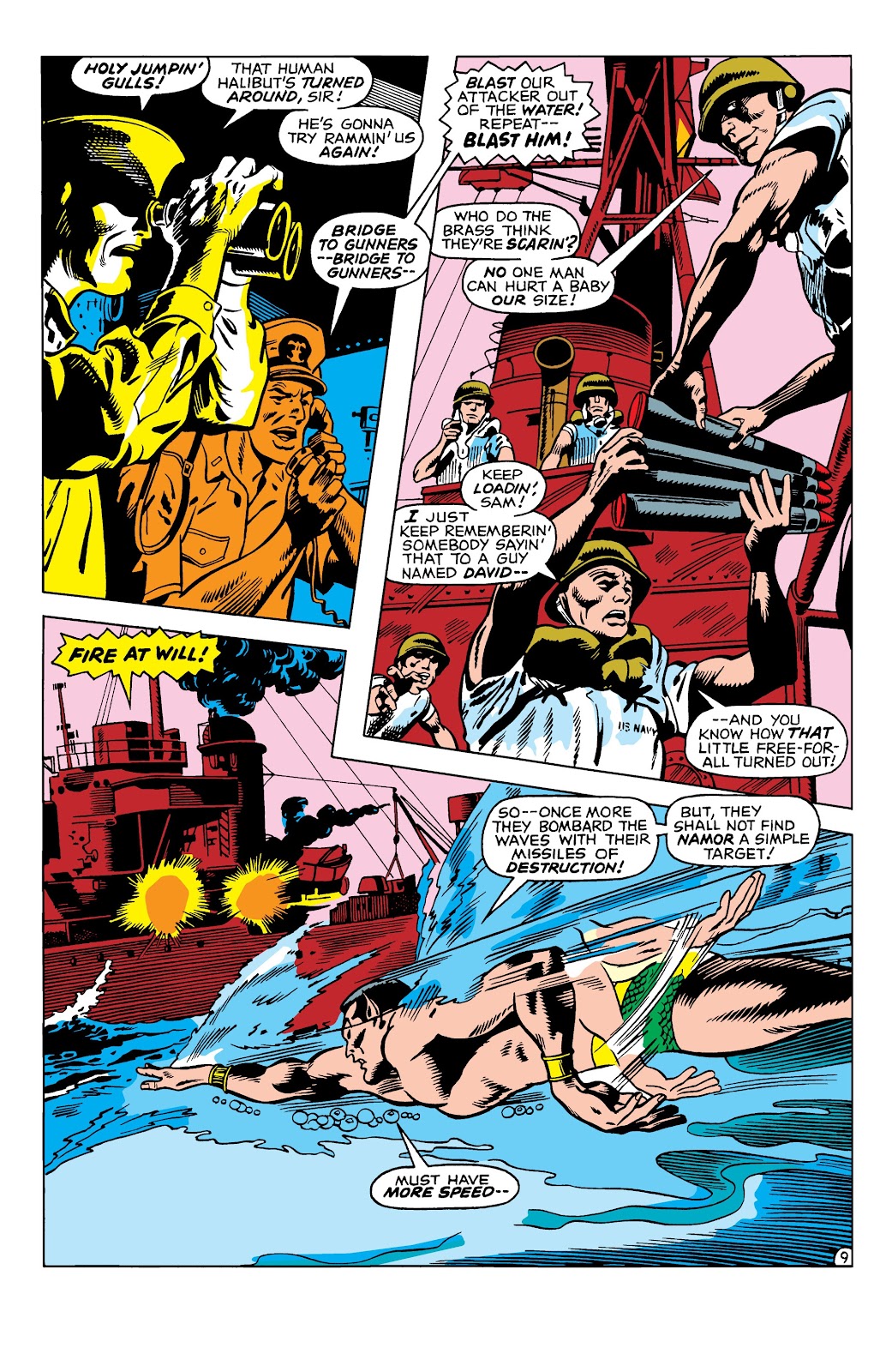 Namor, The Sub-Mariner Epic Collection: Enter The Sub-Mariner issue Who Strikes For Atlantis (Part 1) - Page 161