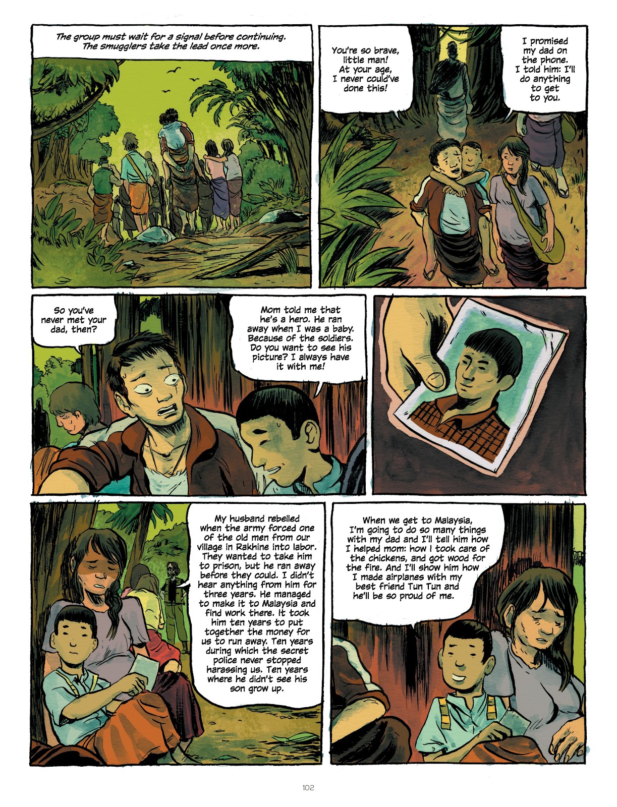 Burmese Moons issue TPB - Page 101