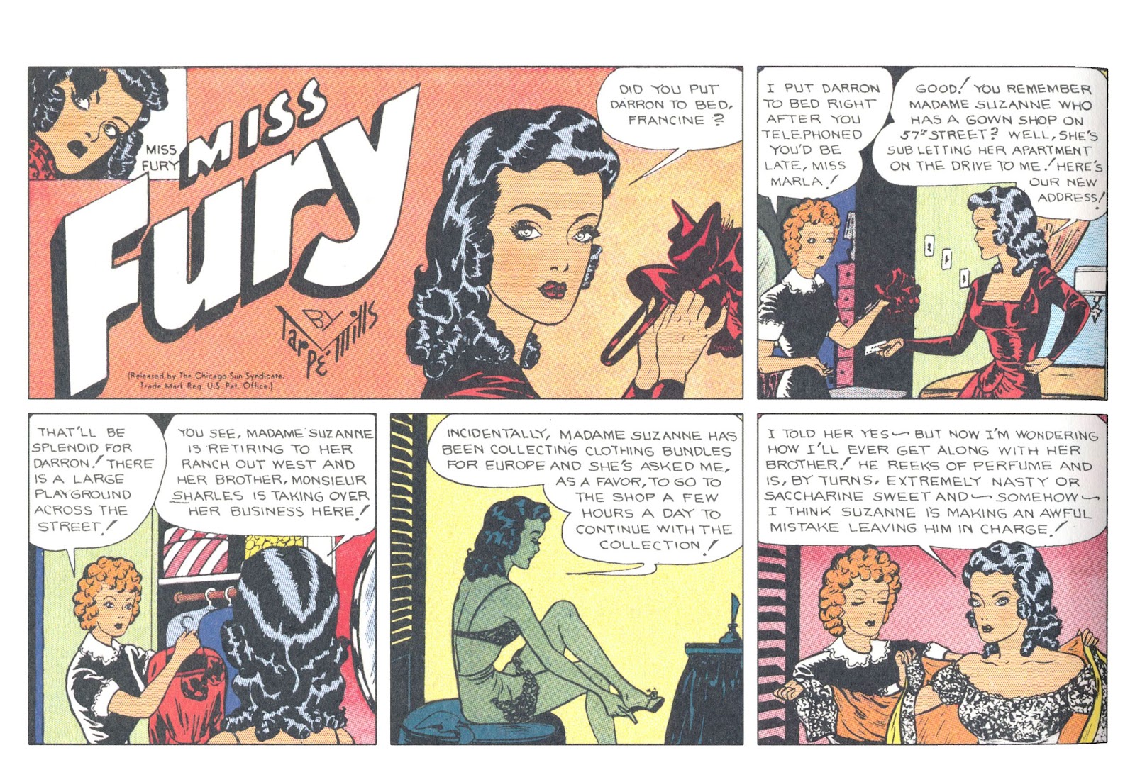 Miss Fury Sensational Sundays 1944-1949 issue TPB (Part 1) - Page 155