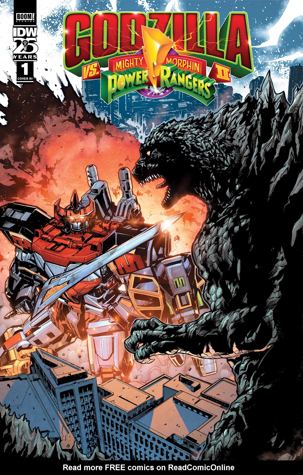 Godzilla vs. the Mighty Morphin Power Rangers II issue 1 - Page 3