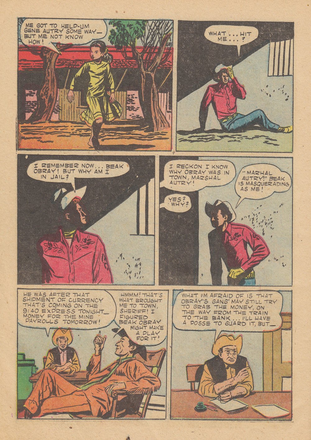 Gene Autry Comics (1946) issue 30 - Page 38