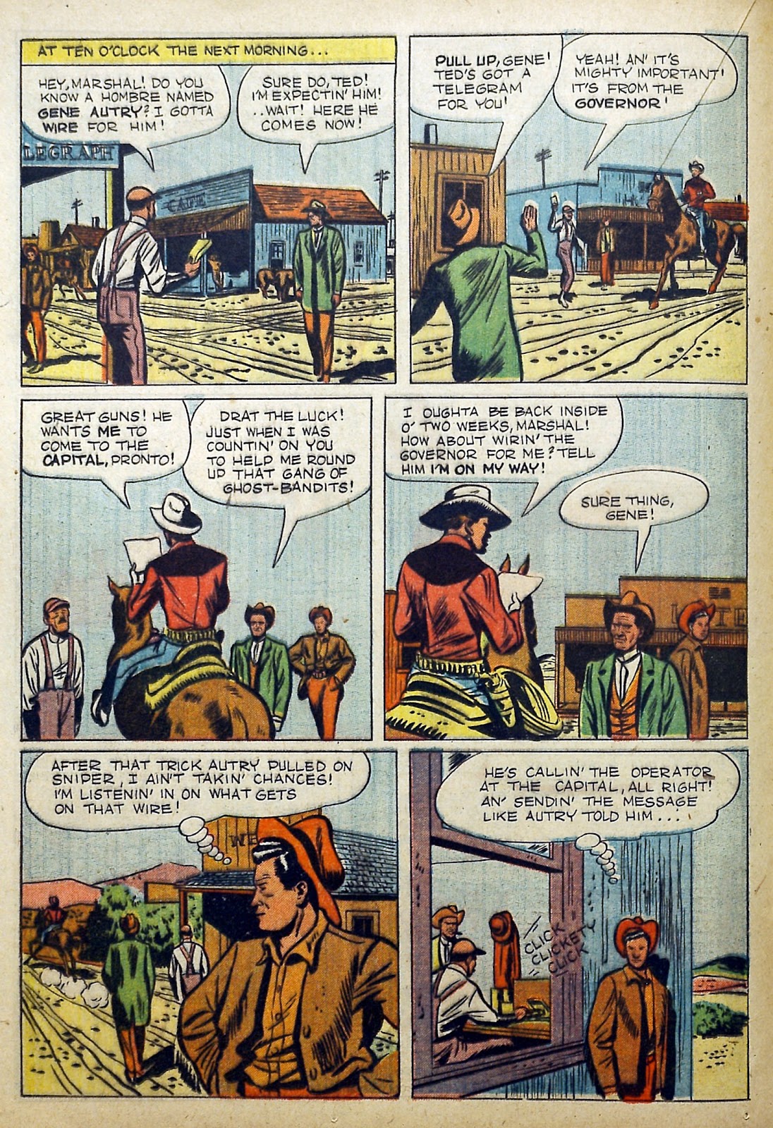 Gene Autry Comics (1946) issue 15 - Page 20