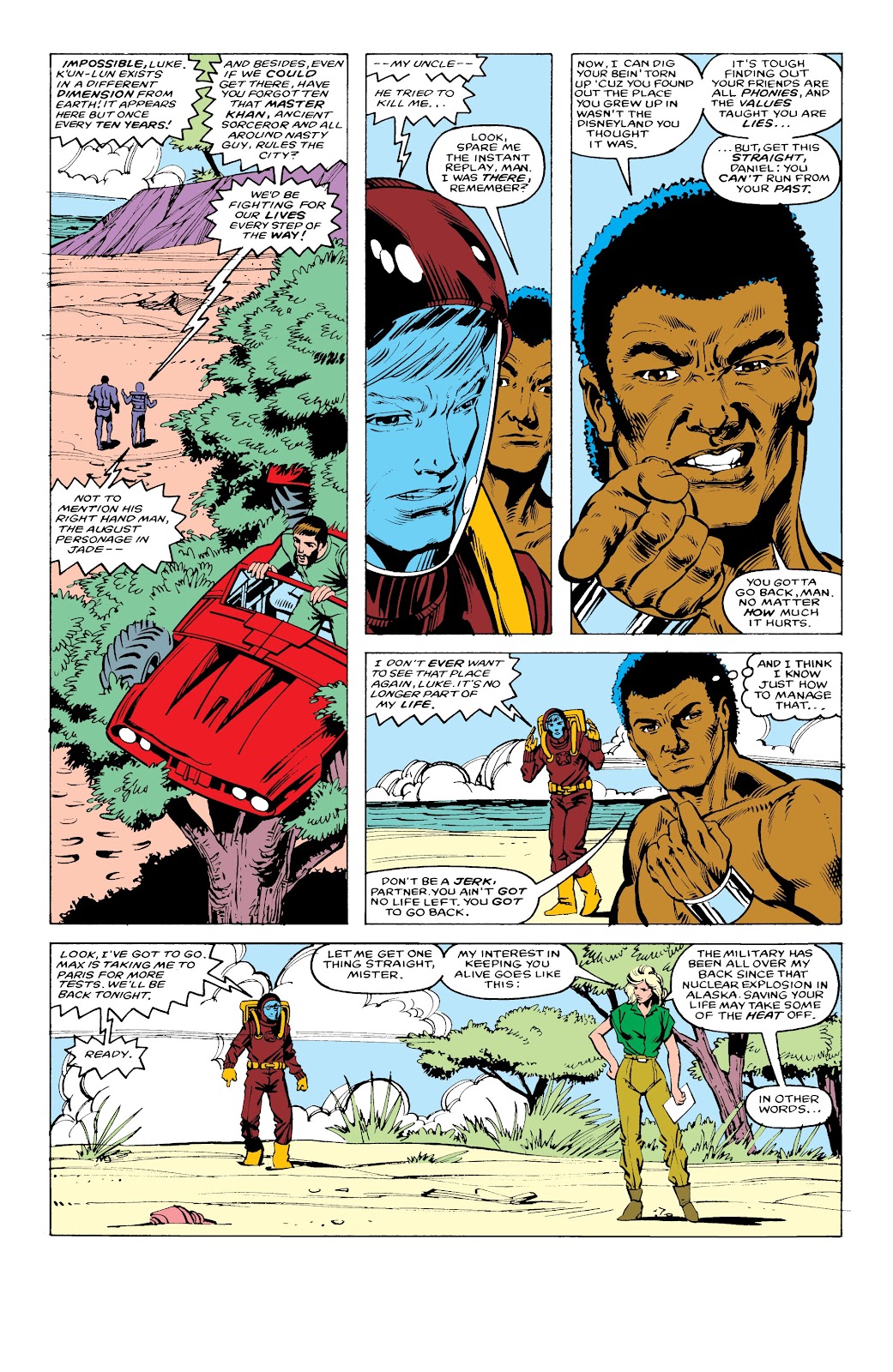 Power Man And Iron Fist Epic Collection: Revenge! issue Hardball (Part 2) - Page 7