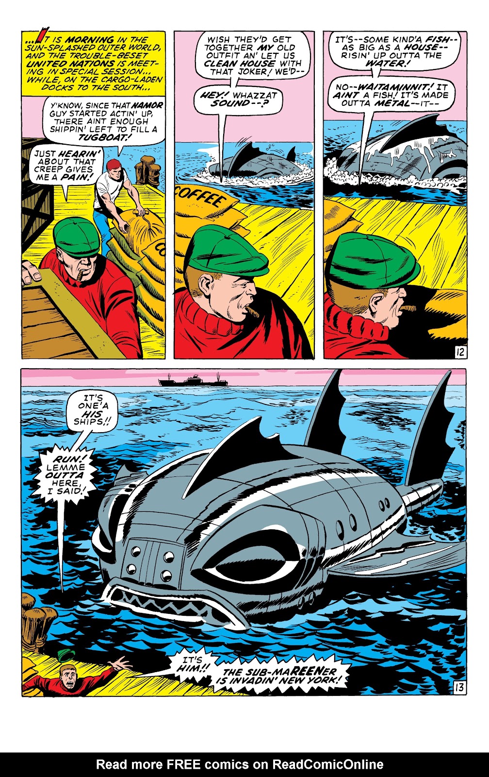 Namor, The Sub-Mariner Epic Collection: Enter The Sub-Mariner issue Who Strikes For Atlantis (Part 2) - Page 223