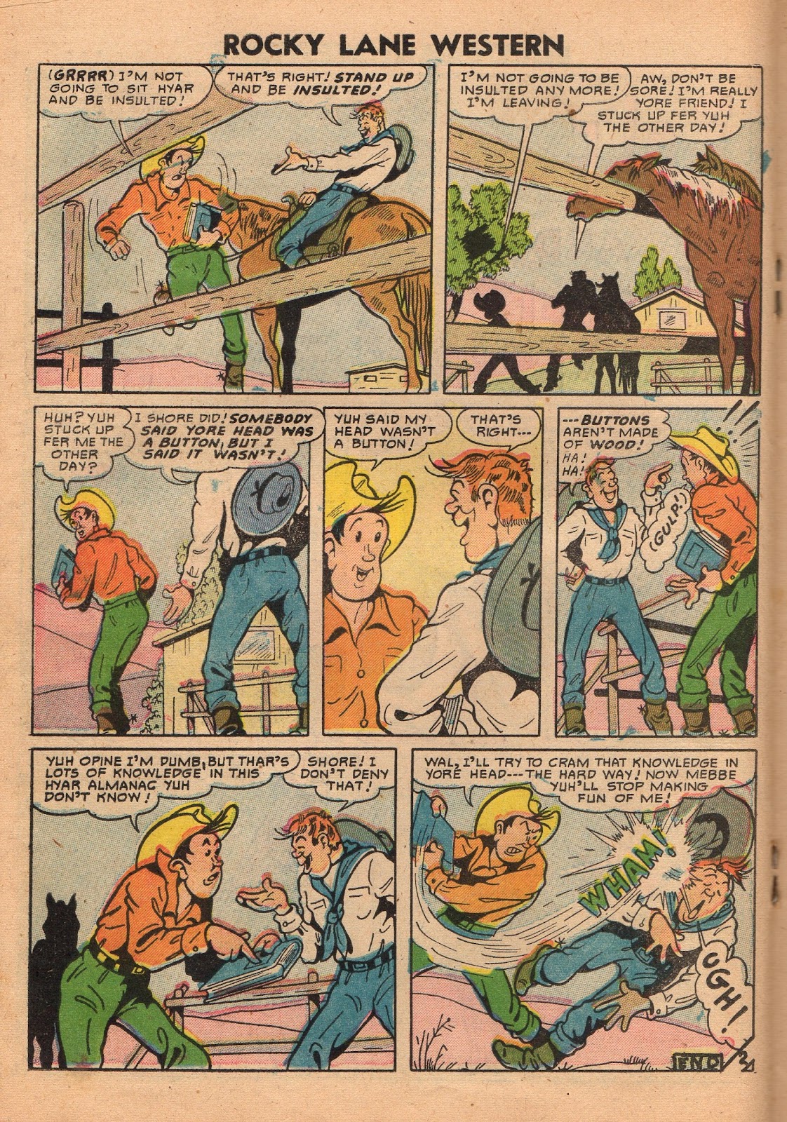 Rocky Lane Western (1954) issue 72 - Page 18