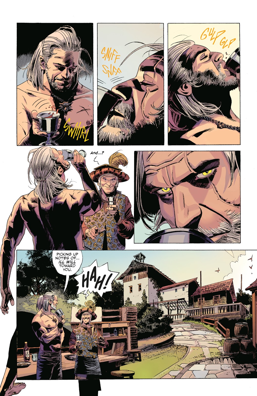 The Witcher: Corvo Bianco issue 1 - Page 5