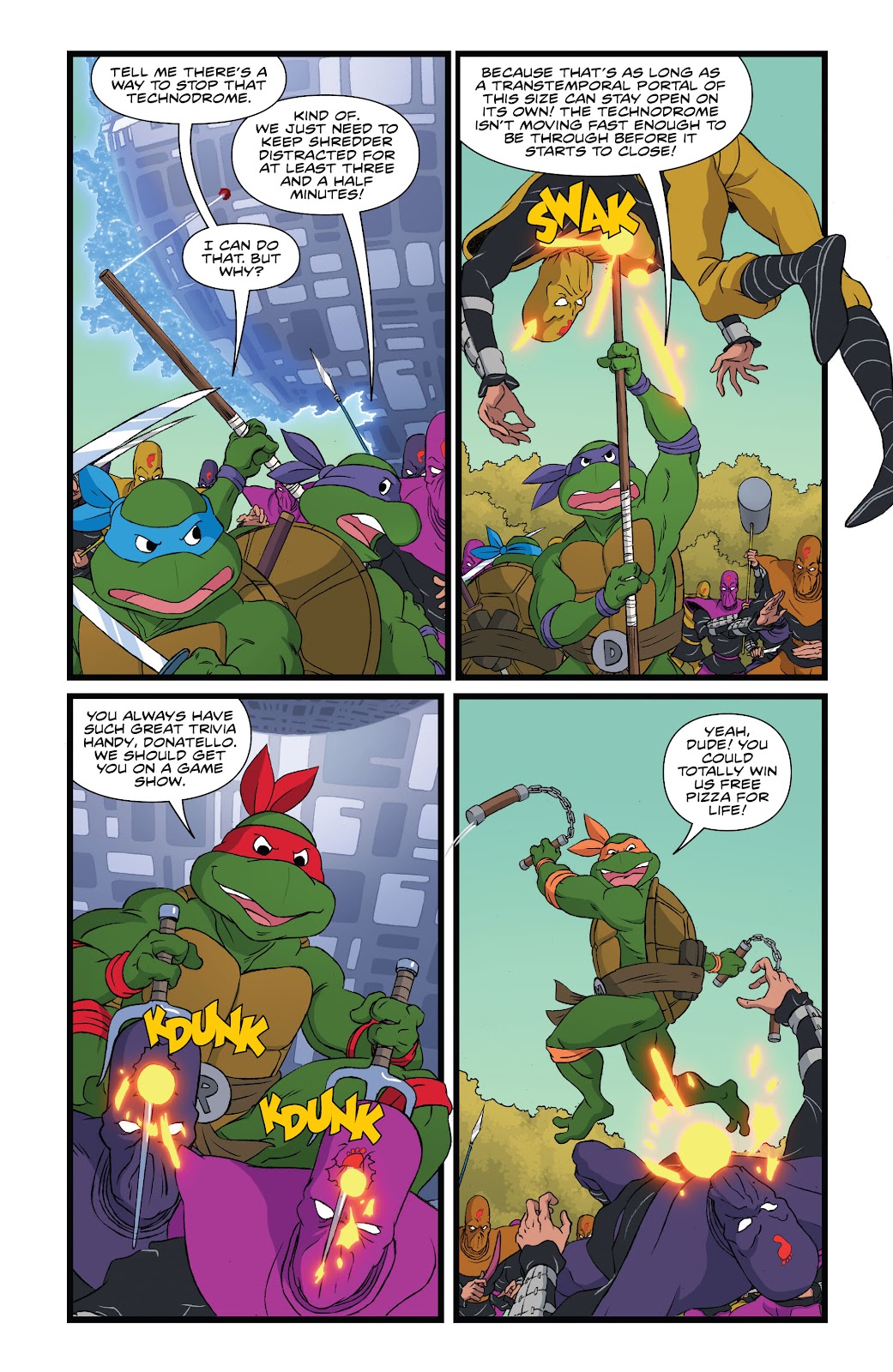 Teenage Mutant Ninja Turtles: Saturday Morning Adventures Continued issue 11 - Page 12