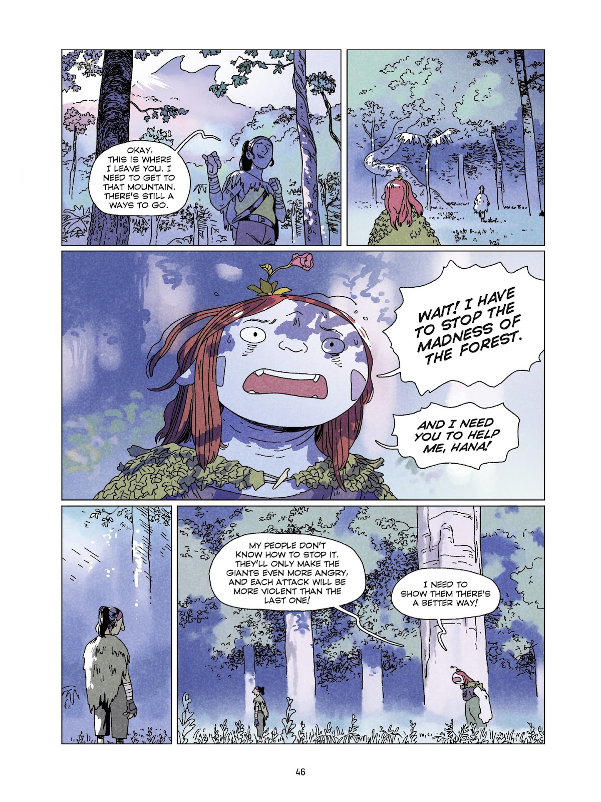 Hana and Taru: The Forest Giants issue TPB (Part 1) - Page 45