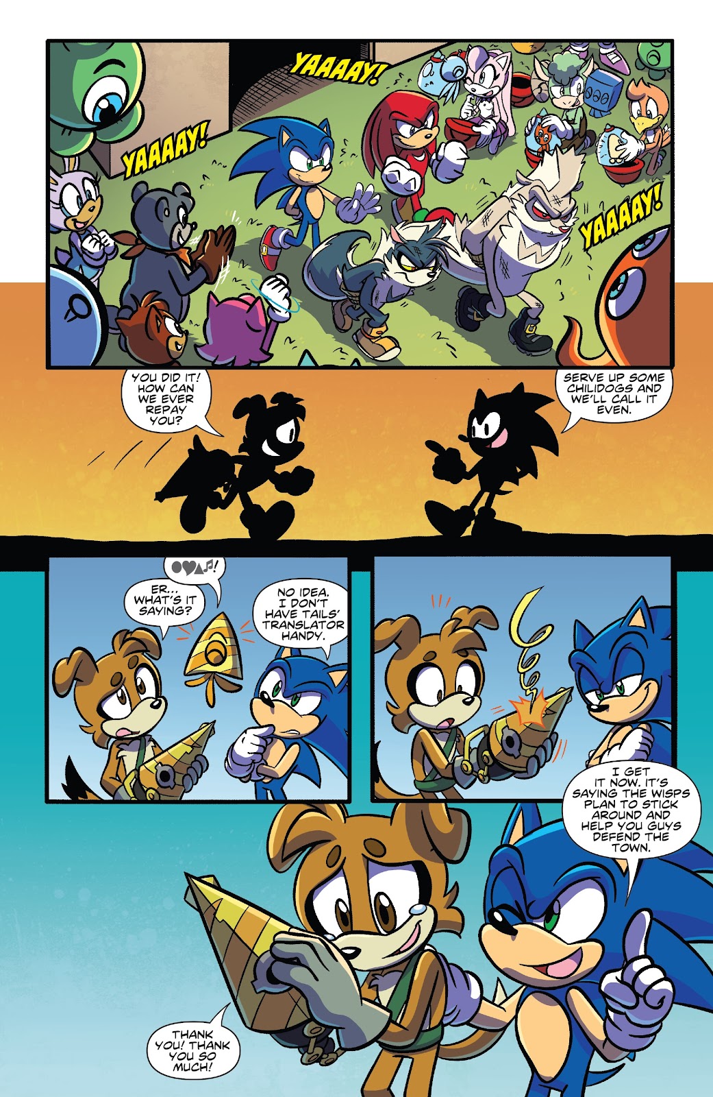 Sonic the Hedgehog: Knuckles' Greatest Hits issue TPB - Page 21