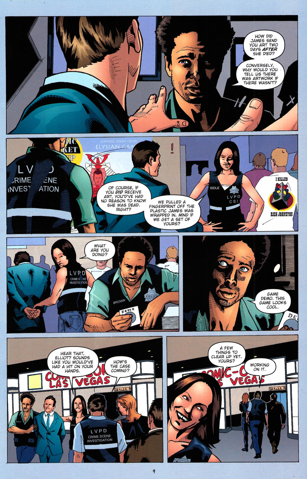 CSI: Dying in the Gutters issue 5 - Page 11