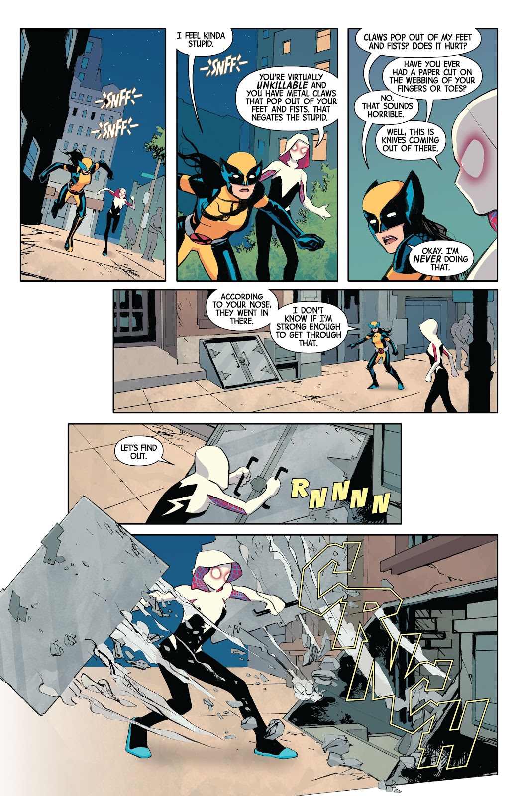 Spider-Gwen: Ghost-Spider Modern Era Epic Collection: Edge of Spider-Verse issue Weapon of Choice (Part 1) - Page 52