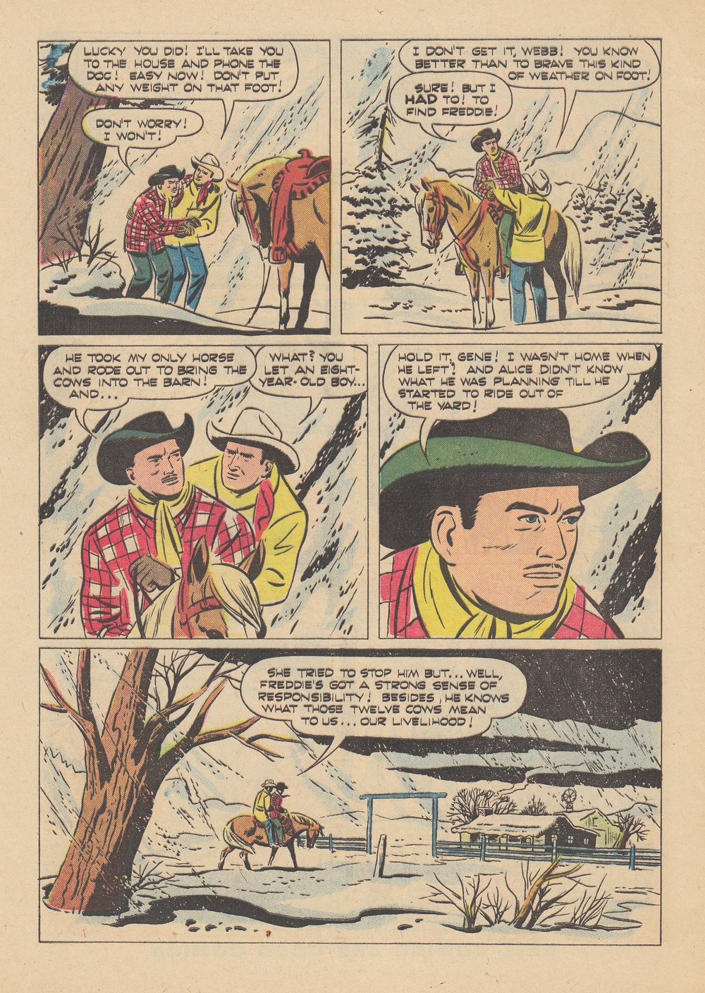 Gene Autry Comics (1946) issue 93 - Page 4