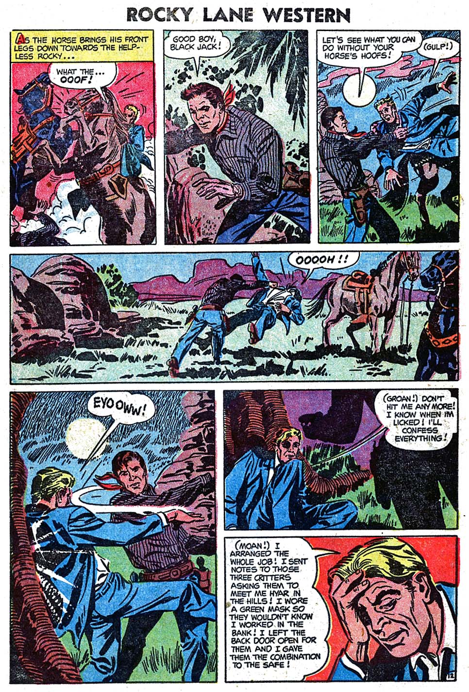 Rocky Lane Western (1954) issue 60 - Page 13