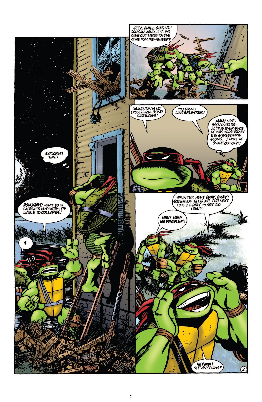 Teenage Mutant Ninja Turtles Classics issue Vol. 1 - Page 8
