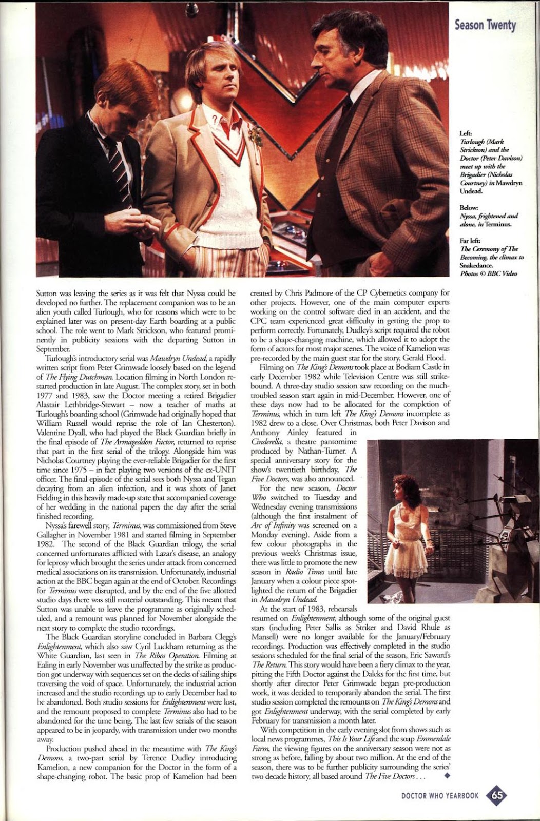 Doctor Who Yearbook issue 1996 - Page 65