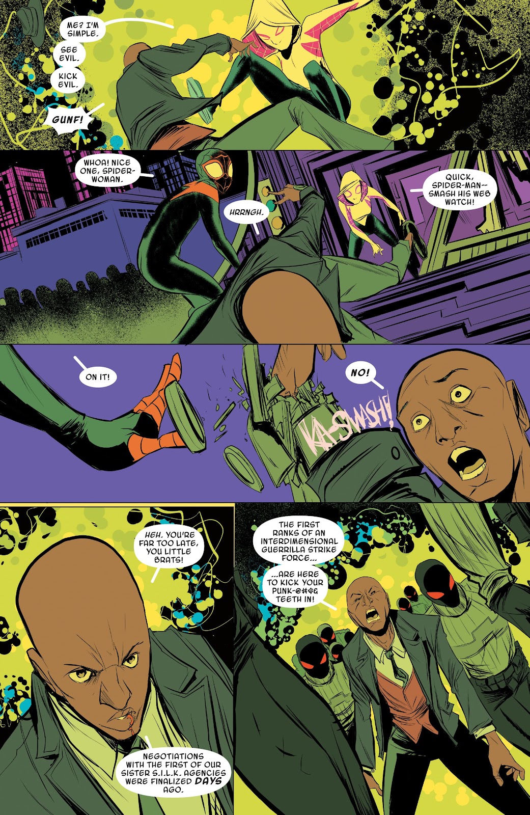 Spider-Gwen: Ghost-Spider Modern Era Epic Collection: Edge of Spider-Verse issue Weapon of Choice (Part 2) - Page 52