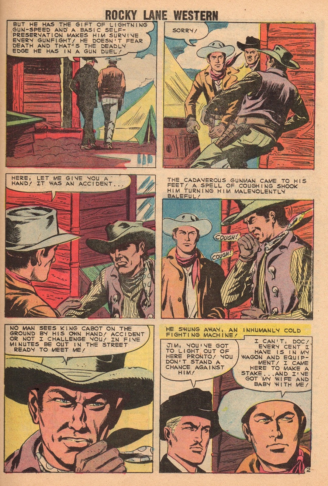Rocky Lane Western (1954) issue 86 - Page 23