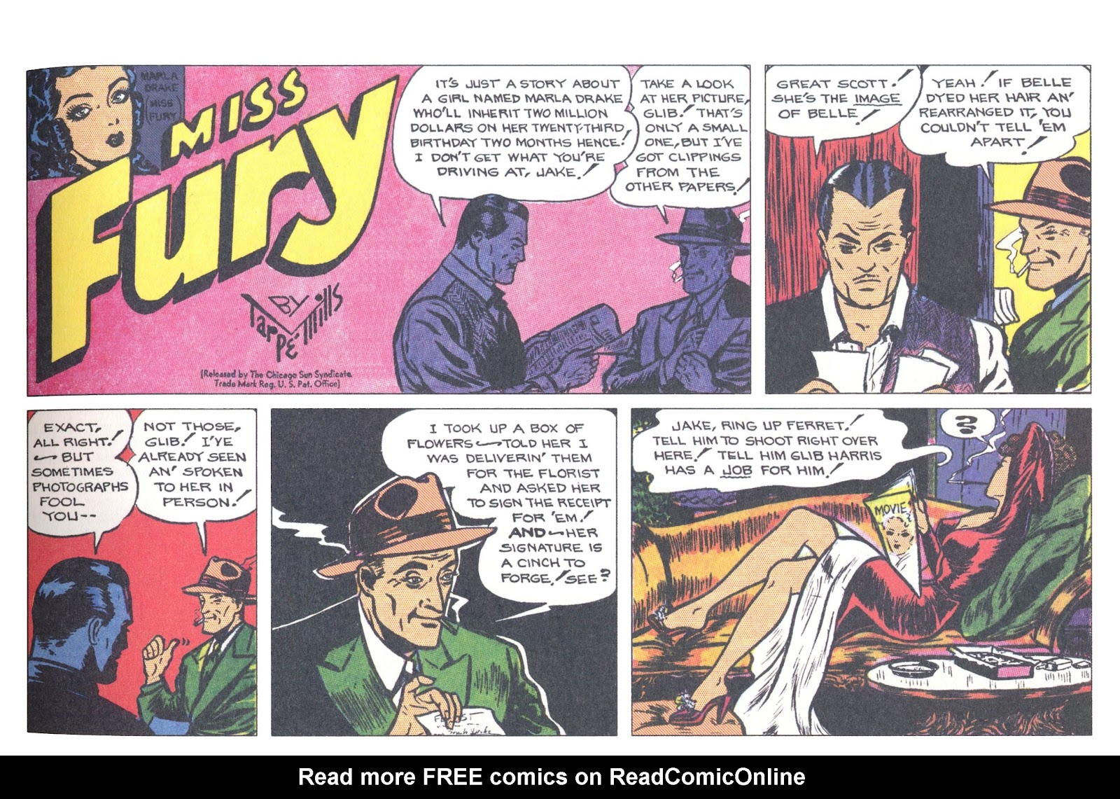 Miss Fury Sensational Sundays 1944-1949 issue TPB (Part 2) - Page 25