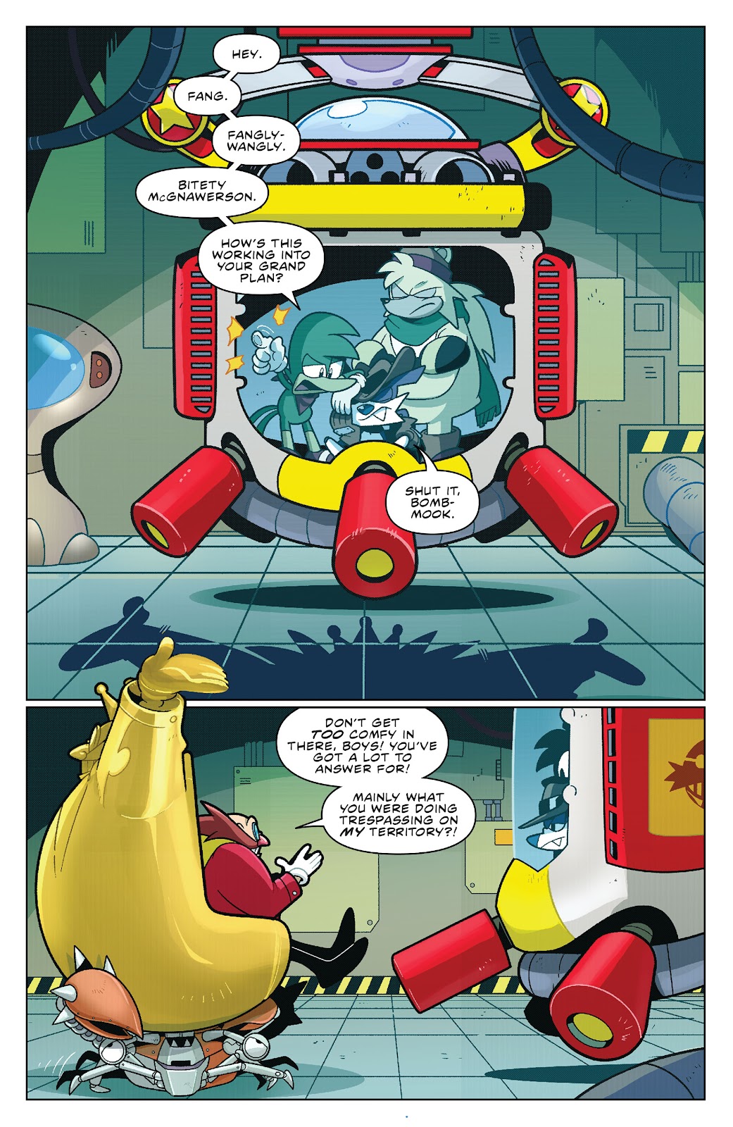 Sonic the Hedgehog: Fang the Hunter issue 3 - Page 3