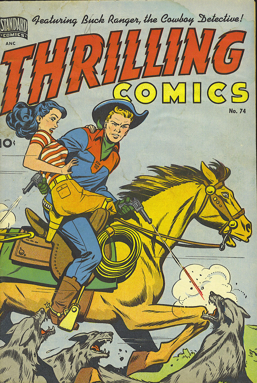 Thrilling Comics (1940) issue 74 - Page 1